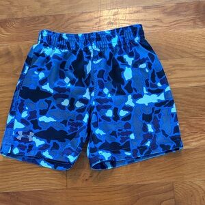 Blue Camo Shorts